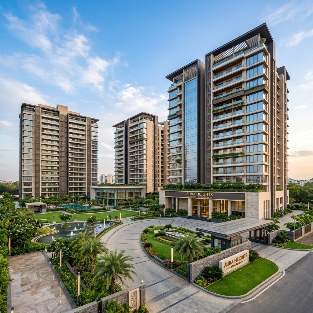 Luxury High-rise Apartment Complex